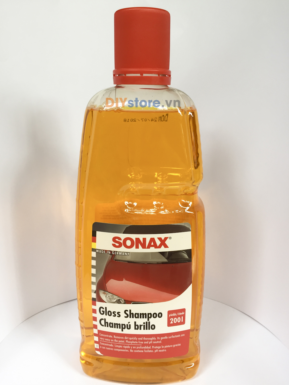 Nước rửa xe SONAX Gloss Shampoo Concentrate, 1000ml - Nhập Đức