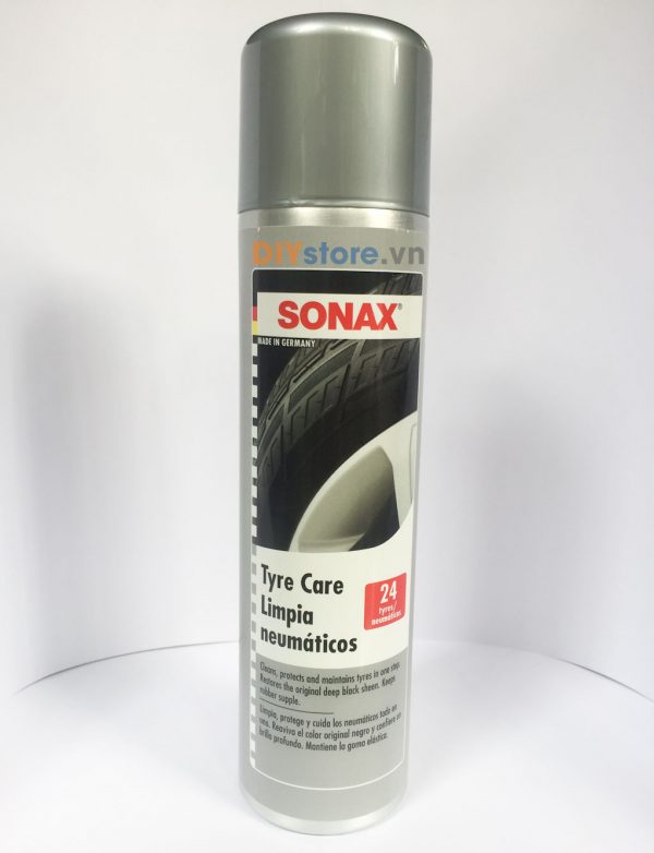 Chai xịt làm sạch và bảo dưỡng lốp xe SONAX Tyre Care, 400ml