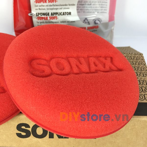 Mút siêu mềm đa dụng SONAX Sponge Applicator Super Soft, set 2 miếng